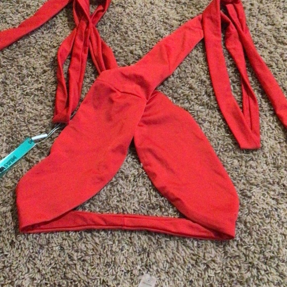 Red Bikini Set - Picture 3 of 6